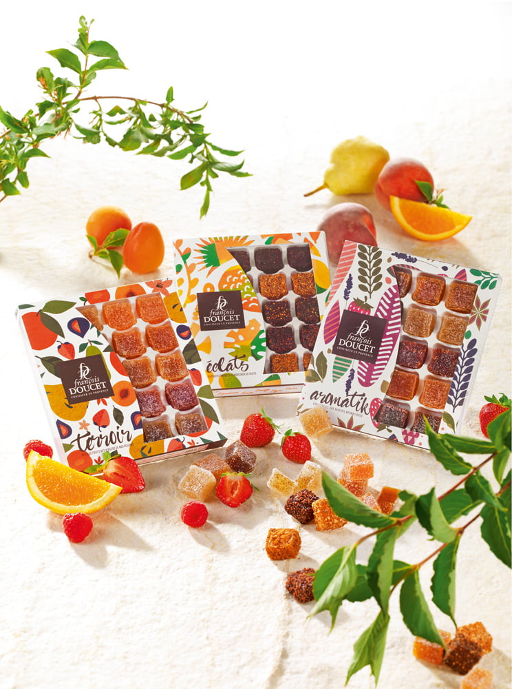 Collection ppâtes de fruits innovantes Francois Doucet Confiseur