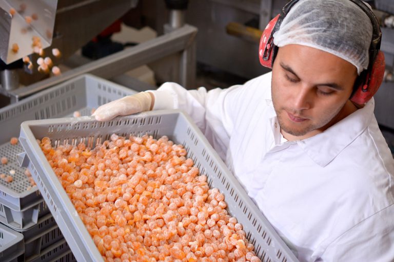 Les ateliers de fabrication de la confiserie François Doucet